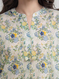edenrobe Allure Lawn Unstitched Printed 3Pc Suit EWU6A1-36642