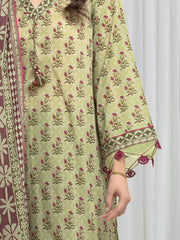 edenrobe Allure Lawn Unstitched Printed 3Pc Suit EWU6A1-36643