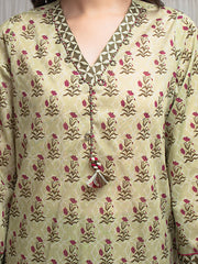 edenrobe Allure Lawn Unstitched Printed 3Pc Suit EWU6A1-36643