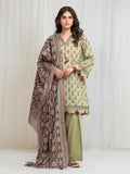 edenrobe Allure Lawn Unstitched Printed 3Pc Suit EWU6A1-36643