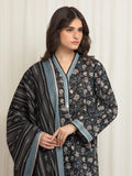 edenrobe Allure Lawn Unstitched Printed 3Pc Suit EWU6A1-36645