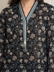 edenrobe Allure Lawn Unstitched Printed 3Pc Suit EWU6A1-36645
