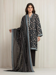 edenrobe Allure Lawn Unstitched Printed 3Pc Suit EWU6A1-36645
