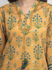edenrobe Allure Lawn Unstitched Printed 3Pc Suit EWU6A1-36647