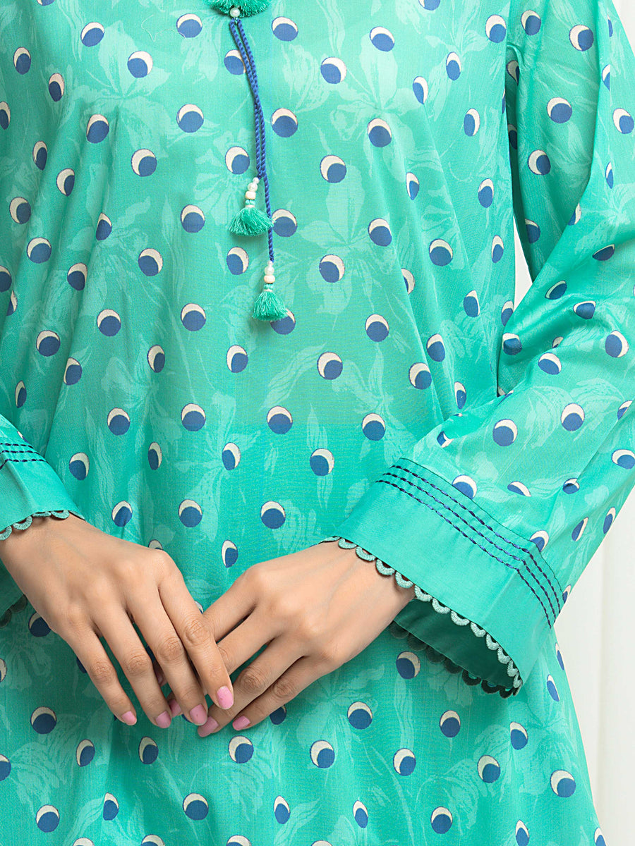 edenrobe Allure Lawn Unstitched Printed 3Pc Suit EWU6A1-36652