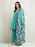 edenrobe Allure Lawn Unstitched Printed 3Pc Suit EWU6A1-36652