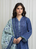 edenrobe Allure Lawn Unstitched Printed 3Pc Suit EWU6A1-36653