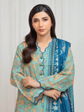 edenrobe Allure Lawn Unstitched Printed 3Pc Suit EWU6A1-36654