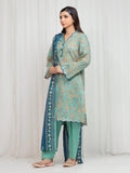 edenrobe Allure Lawn Unstitched Printed 3Pc Suit EWU6A1-36654
