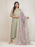 edenrobe Allure Lawn Unstitched Printed 3Pc Suit EWU6A1-36656