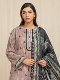 edenrobe Allure Lawn Unstitched Printed 3Pc Suit EWU6A1-36657