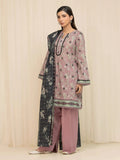 edenrobe Allure Lawn Unstitched Printed 3Pc Suit EWU6A1-36657