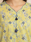 edenrobe Allure Lawn Unstitched Printed 3Pc Suit EWU6A1-36658