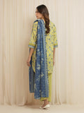 edenrobe Allure Lawn Unstitched Printed 3Pc Suit EWU6A1-36658