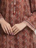 edenrobe Allure Lawn Unstitched Printed 3Pc Suit EWU6A1-36659