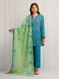 edenrobe Allure Lawn Unstitched Printed 3Pc Suit EWU6A1-36661