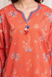 edenrobe Allure Lawn Unstitched Printed 3Pc Suit EWU6A1-36666