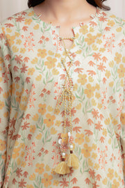 edenrobe Allure Lawn Unstitched Printed 3Pc Suit EWU6A1-36668