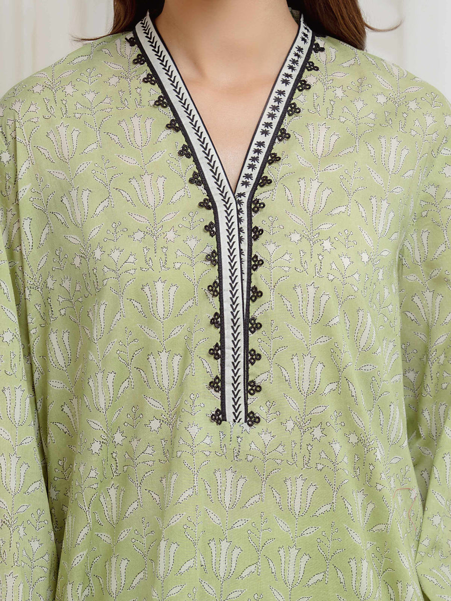 edenrobe Allure Lawn Unstitched Printed 3Pc Suit EWU6A1-36669