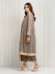 edenrobe Allure Lawn Unstitched Printed 3Pc Suit EWU6A1-36671