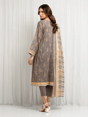 edenrobe Allure Lawn Unstitched Printed 3Pc Suit EWU6A1-36671