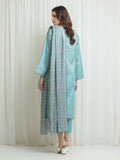 edenrobe Allure Lawn Unstitched Printed 3Pc Suit EWU6A1-36676
