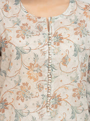 edenrobe Allure Lawn Unstitched Printed 3Pc Suit EWU6A1-36677