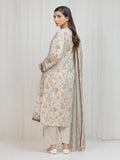 edenrobe Allure Lawn Unstitched Printed 3Pc Suit EWU6A1-36677
