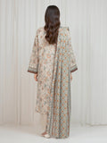 edenrobe Allure Lawn Unstitched Printed 3Pc Suit EWU6A1-36677