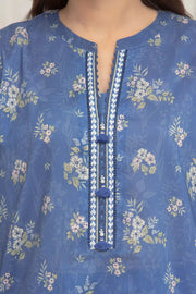edenrobe Allure Lawn Unstitched Printed 3Pc Suit EWU6A1-36678