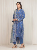 edenrobe Allure Lawn Unstitched Printed 3Pc Suit EWU6A1-36678
