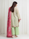 edenrobe Allure Lawn Unstitched Printed 3Pc Suit EWU6A1-36679