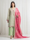 edenrobe Allure Lawn Unstitched Printed 3Pc Suit EWU6A1-36679
