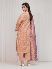 edenrobe Allure Lawn Unstitched Printed 3Pc Suit EWU6A1-36680
