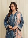 edenrobe Allure Lawn Unstitched Printed 3Pc Suit EWU6A1-36682