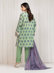 edenrobe Allure Lawn Unstitched Printed 3Pc Suit EWU6A1-36684