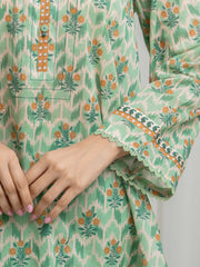 edenrobe Allure Lawn Unstitched Printed 3Pc Suit EWU6A1-36688