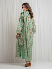 edenrobe Allure Lawn Unstitched Printed 3Pc Suit EWU6A1-36688