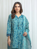 edenrobe Allure Lawn Unstitched Printed 3Pc Suit EWU6A1-36690