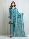 edenrobe Allure Lawn Unstitched Printed 3Pc Suit EWU6A1-36690