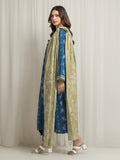 edenrobe Allure Lawn Unstitched Printed 3Pc Suit EWU6A1-36691