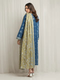 edenrobe Allure Lawn Unstitched Printed 3Pc Suit EWU6A1-36691