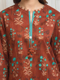 edenrobe Allure Lawn Unstitched Printed 3Pc Suit EWU6A1-36692