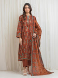 edenrobe Allure Lawn Unstitched Printed 3Pc Suit EWU6A1-36692