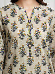 edenrobe Allure Lawn Unstitched Printed 3Pc Suit EWU6A1-36693