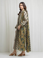 edenrobe Allure Lawn Unstitched Printed 3Pc Suit EWU6A1-36693