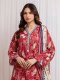 edenrobe Allure Lawn Unstitched Printed 3Pc Suit EWU6A1-36696