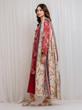 edenrobe Allure Lawn Unstitched Printed 3Pc Suit EWU6A1-36696