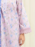 edenrobe Allure Lawn Unstitched Printed 3Pc Suit EWU6A1-36697