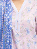 edenrobe Allure Lawn Unstitched Printed 3Pc Suit EWU6A1-36697